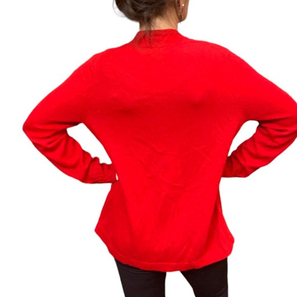 100% Cashmere Open-front Cardigan, Created For Macy's - Picture 3 of 6